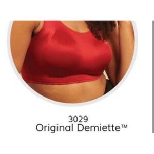 Ruby Ribbon Original Demiette Style 3029 Size 32 Kiss